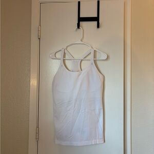 Lululemon Athletica White Tank Top